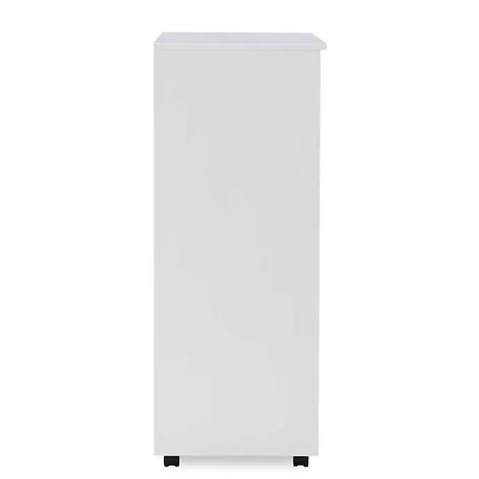 Outlet Kirklands Home Wood 8-Drawer Cary Storage Cart White