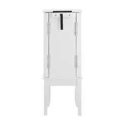 Clearance Kirklands Home Wood 4-Drawer Elena Jewelry Armoire White