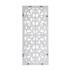 Sale Kirklands Home Wood Medallion August Wall Plaque White