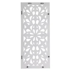 Sale Kirklands Home Wood Medallion August Wall Plaque White