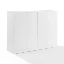 Best Kirklands Home Wood Panel 4-Door Cabinet White