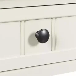 Online Kirklands Home Wood Square Hampton Accent Table White