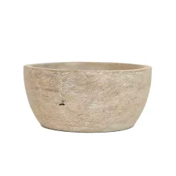 Hot Kirklands Home wash Wood Pinch Bowls, Set of 3 White
