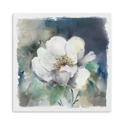 Online Kirklands Home Whitewashed Peony Canvas Art Print