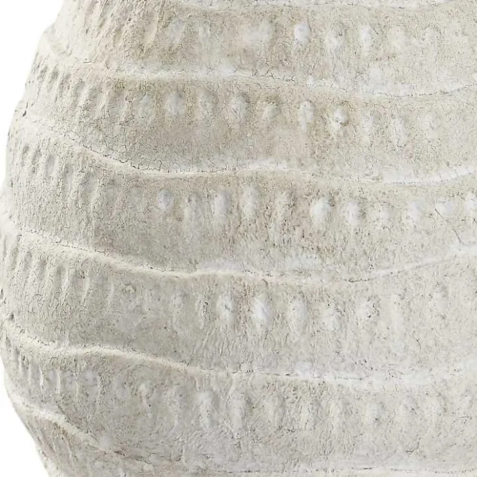 New Kirklands Home washed Textured Ellie Table Lamp White