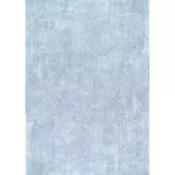 Sale Kirklands Home Whitlow Shag Washable Area Rug, 6x9 Blue