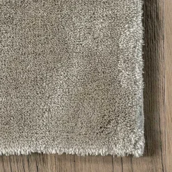 New Kirklands Home Whitlow Shag Washable Area Rug, 8x10 Gray