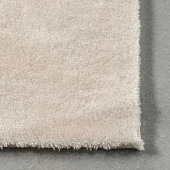 New Kirklands Home Whitlow Shag Washable Area Rug, 6x9 Ivory