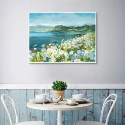 Online Kirklands Home Wild Daisy Bay Framed Canvas Art Print