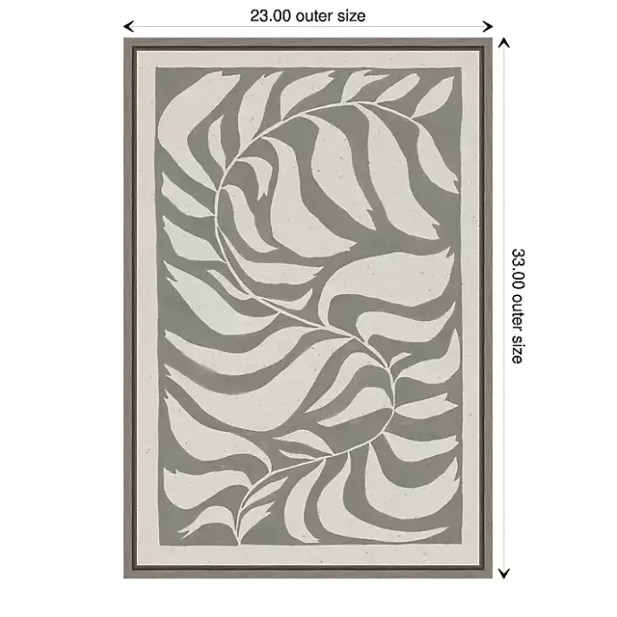 Sale Kirklands Home Winding Vine Framed Canvas Art Print