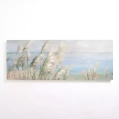 Best Kirklands Home Windy Beach Landscape Canvas Art Print