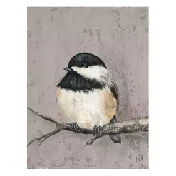Discount Kirklands Home Winter Bird IV Giclee Canvas Art Print Gray