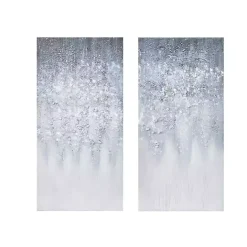 Kirklands Home Winter Glaze Canvas Art Prints, Set of 2