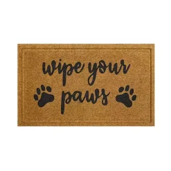 Kirklands Home Wipe Your Paws Welcome Mat