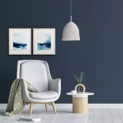 Sale Kirklands Home Wispy Waves Framed Art Prints, Set of 2