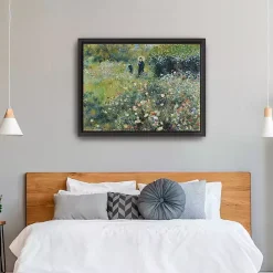 New Kirklands Home Woman with Parasol Garden Canvas Print, 42x32 in.