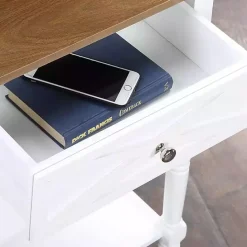 Online Kirklands Home Wood & Traditional Console Table White