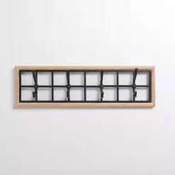 Clearance Kirklands Home Wood and Metal Twisted Frame Hook Rack