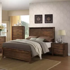 Best Kirklands Home Wood Bryan Nightstand Brown