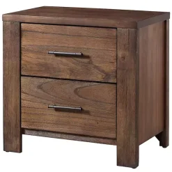 Best Kirklands Home Wood Bryan Nightstand Brown