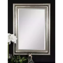 Discount Kirklands Home Wooden Silver Leaf Mirror