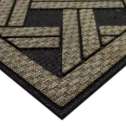 Hot Kirklands Home Woven Wicker Pattern Doormat
