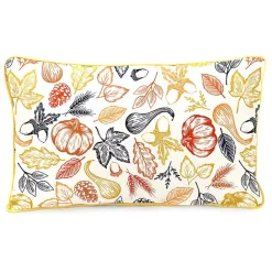 Online Kirklands Home Yellow Blessed Outdoor Lumbar Pillow