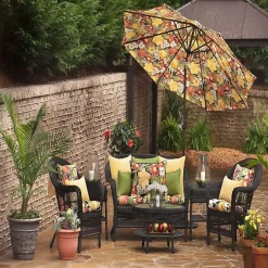 Best Kirklands Home Herringbone Outdoor Long Pillows, Set of 2 Yellow