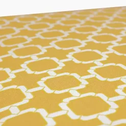 Kirklands Home Pattern XL Outdoor Lumbar Pillows, Set of 2 Yellow