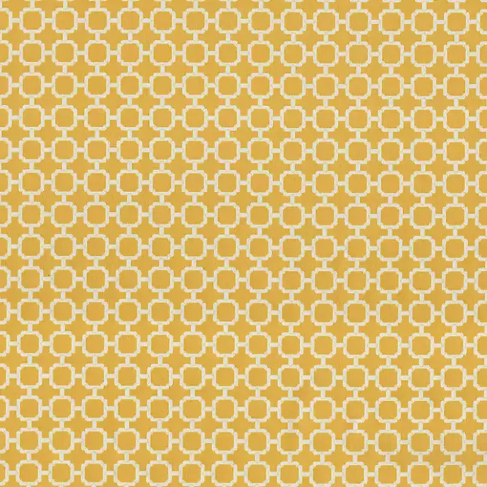 New Kirklands Home Rounded Outdoor Seat Cushions, Set of 2 Yellow